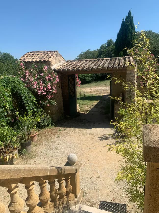 Entrée du gîte