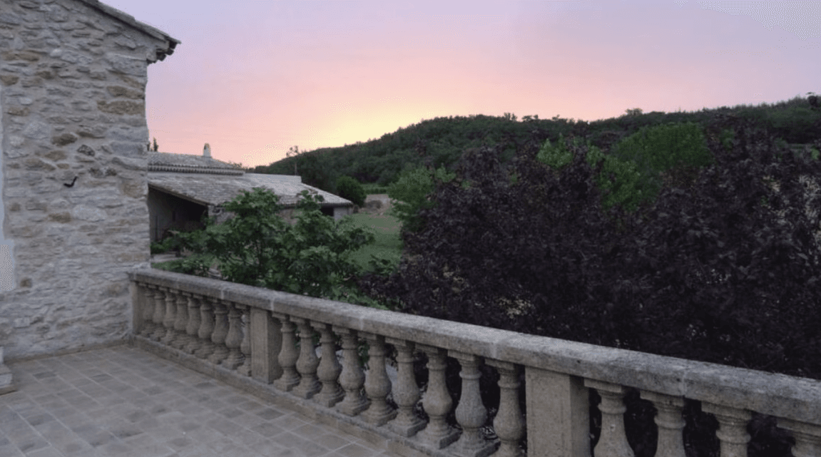 Vue de la terrasse