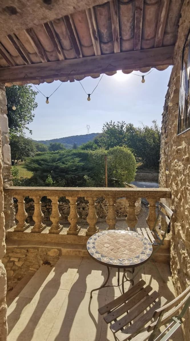 Vue depuis le porche